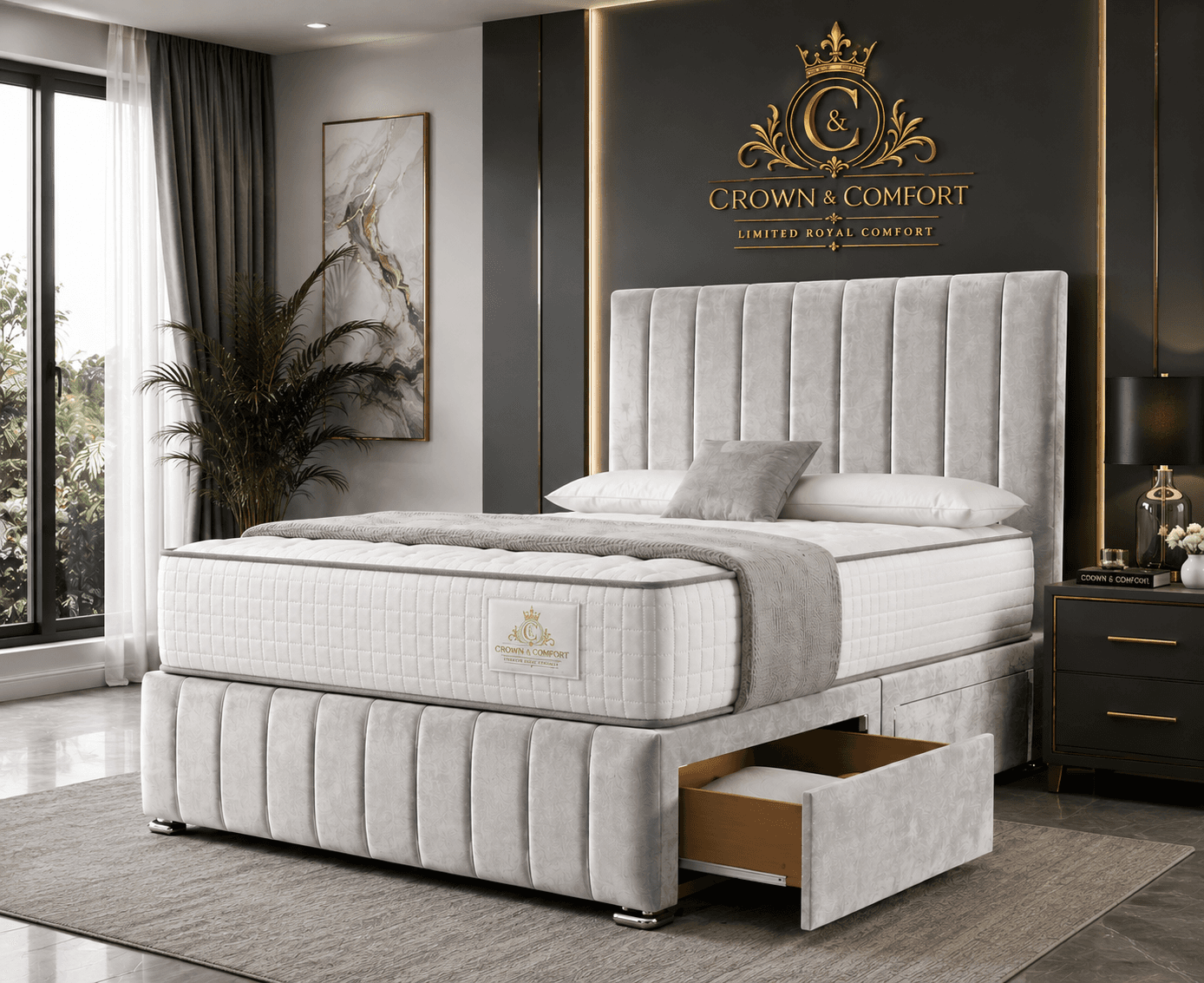 The Crownvera Monarch Divan Bed