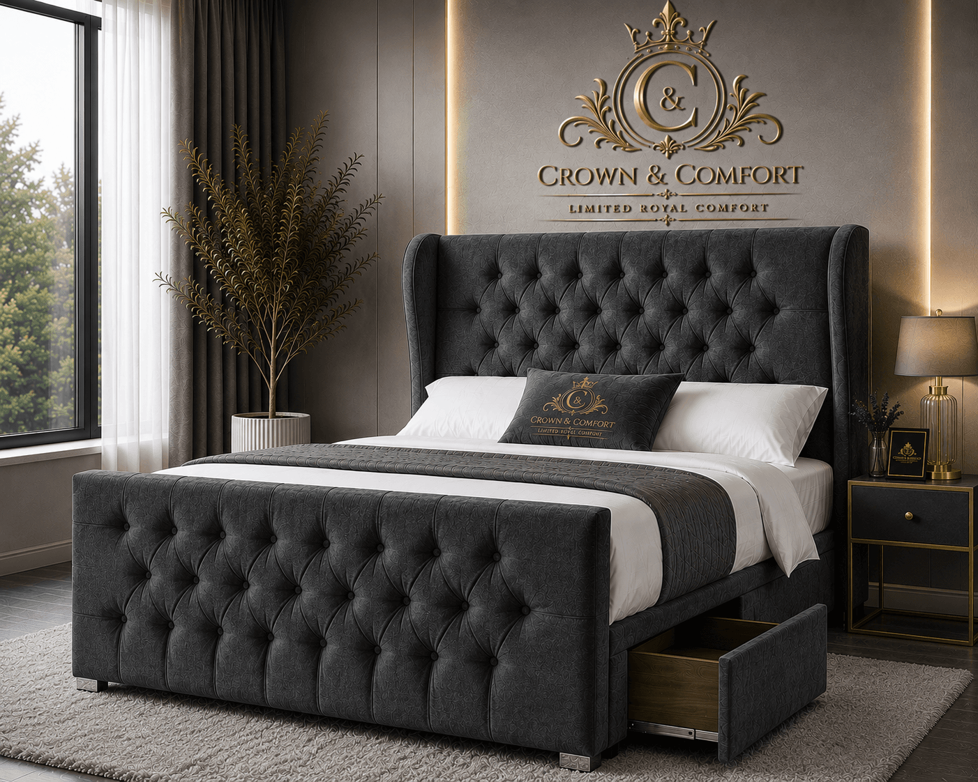 The Crownvera Diamond Divan Bed