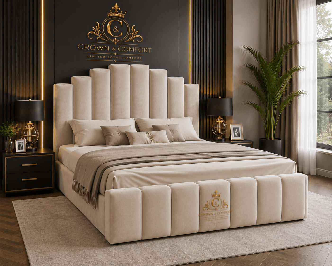 The Crownessa Palace Bed