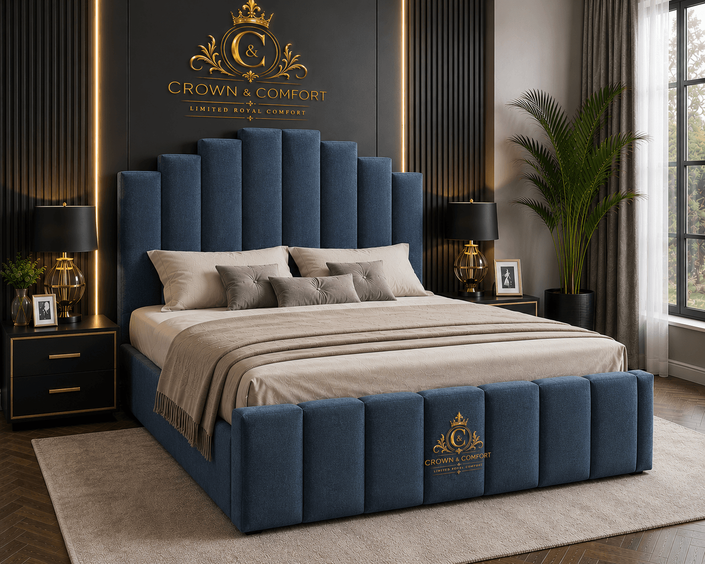 The Crownessa Palace Bed