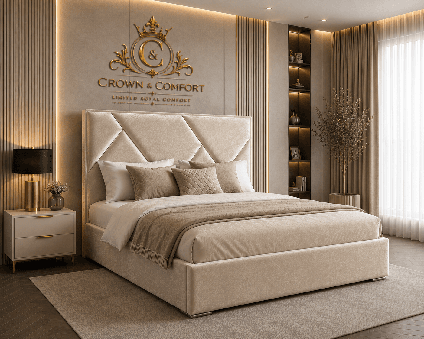 The Crownessa Crown Jewel Bed