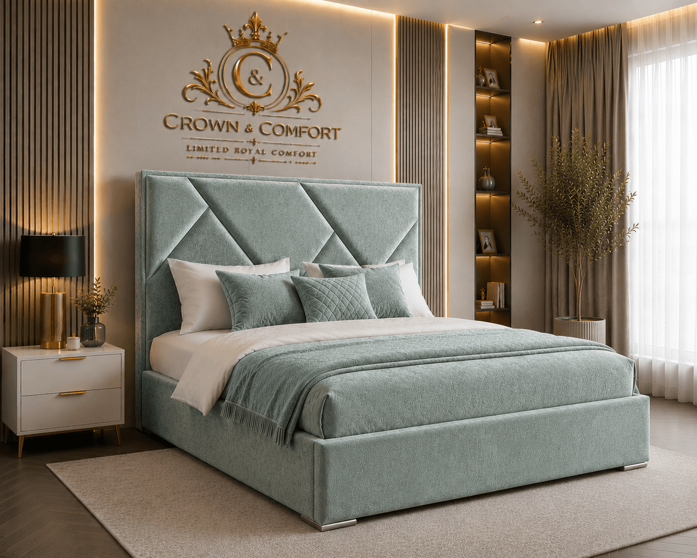 The Crownessa Crown Jewel Bed