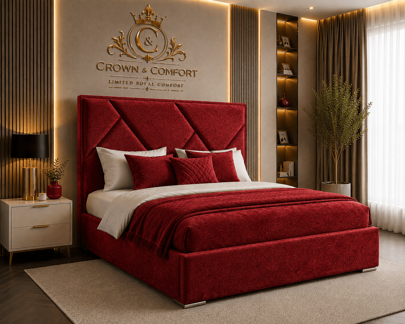 The Crownessa Crown Jewel Bed