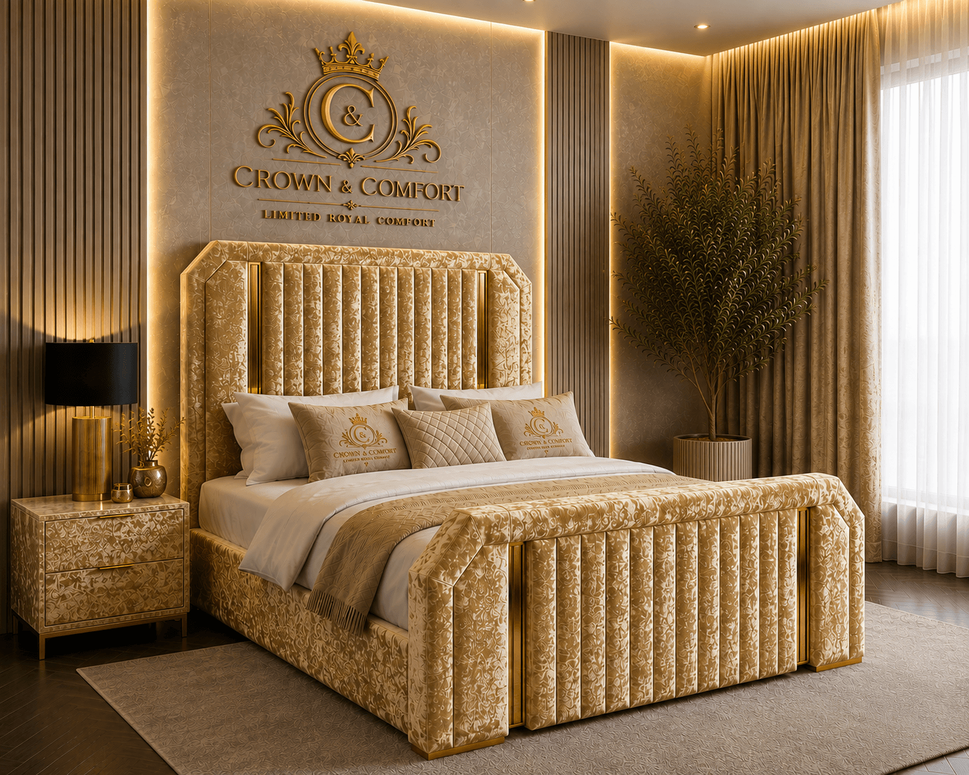 The Crownessa Royal Renaissance Bed