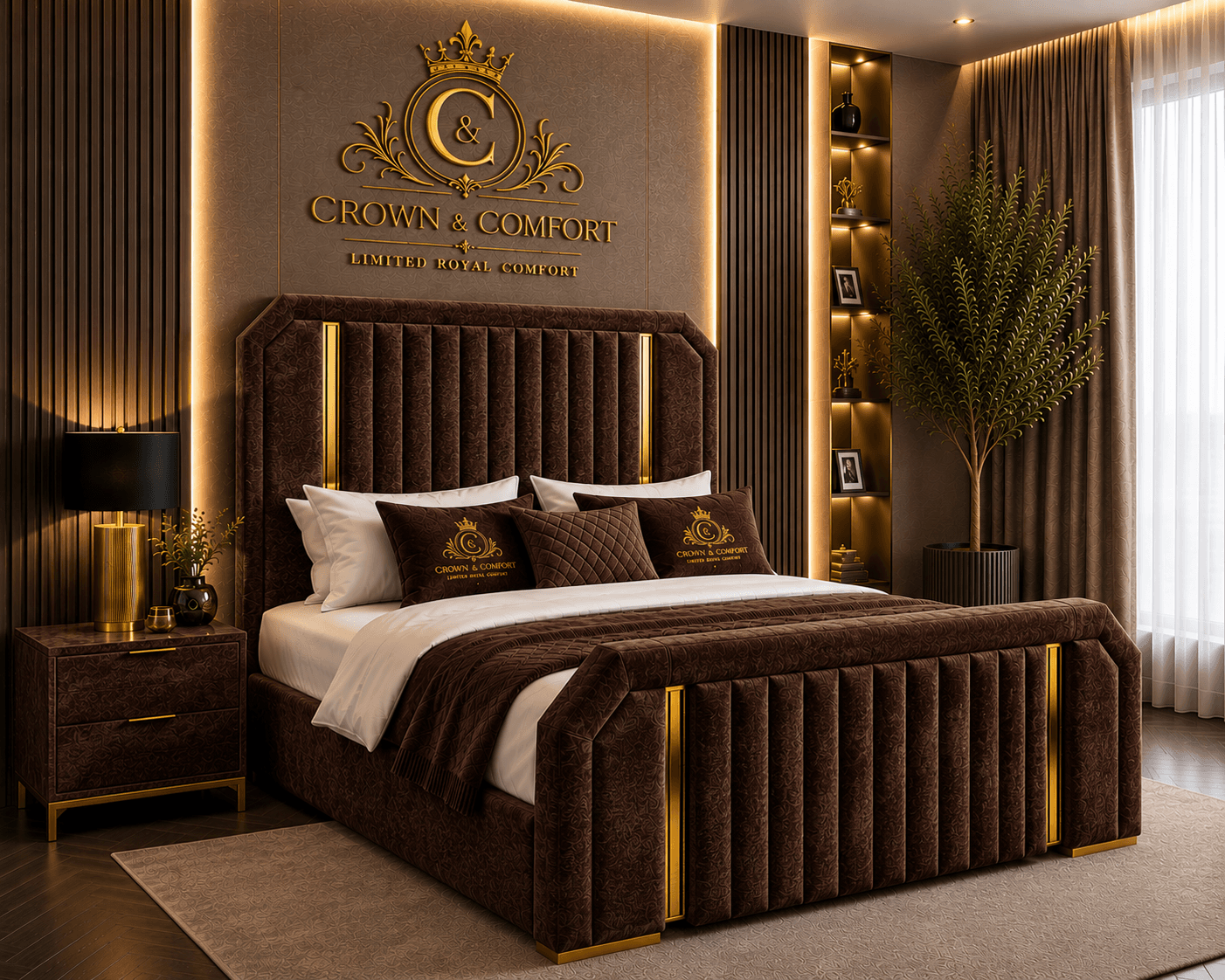 The Crownessa Royal Renaissance Bed