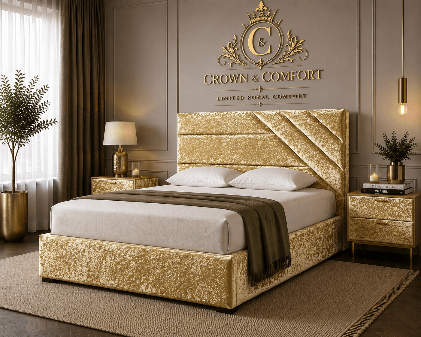 The Crownessa Royal Fortress Bed