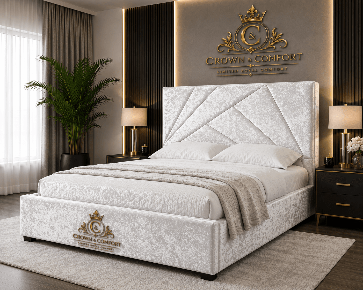 The Crownessa Azure Royale Bed