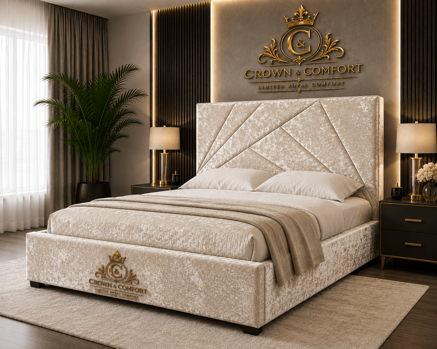 The Crownessa Azure Royale Bed