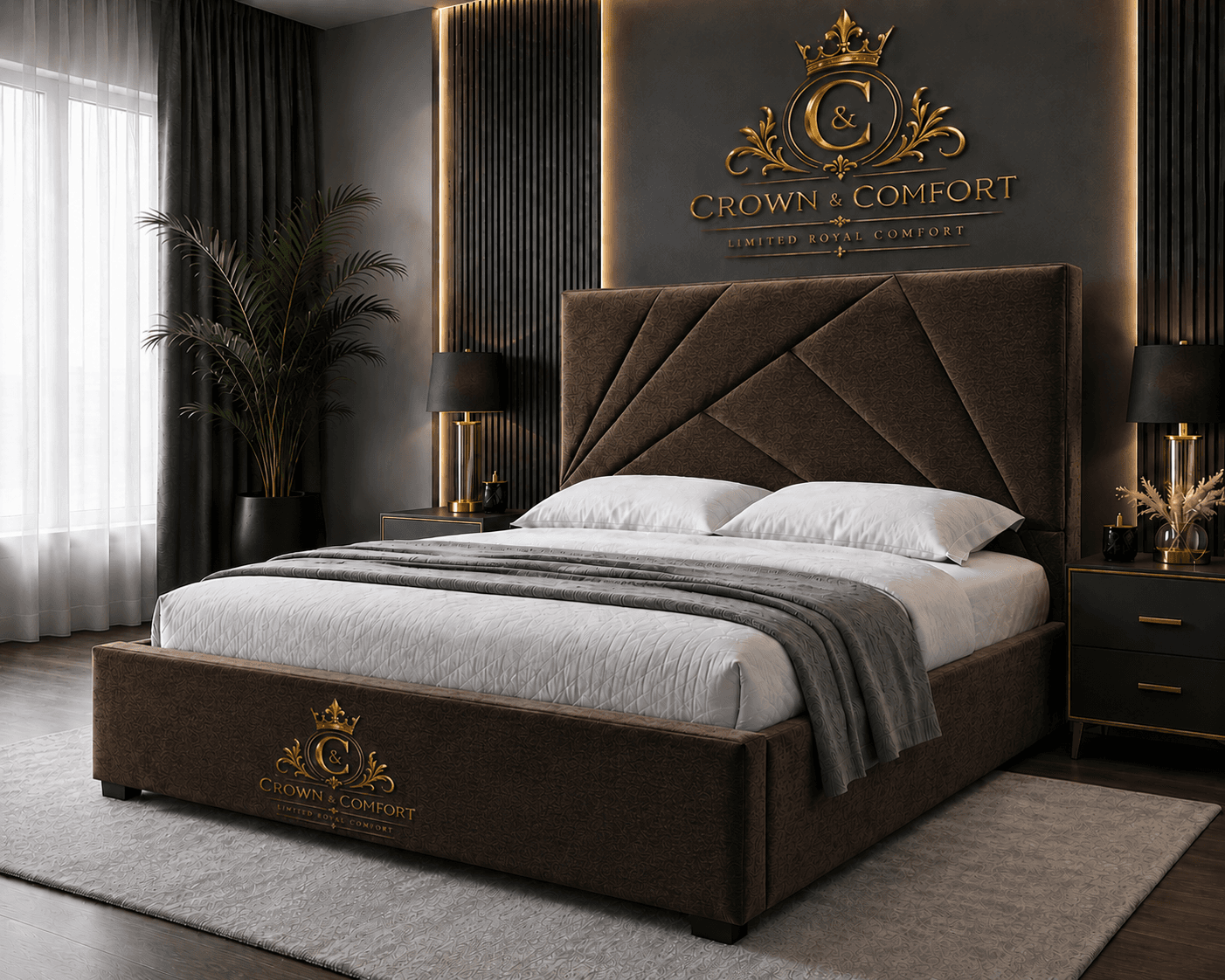 The Crownessa Azure Royale Bed
