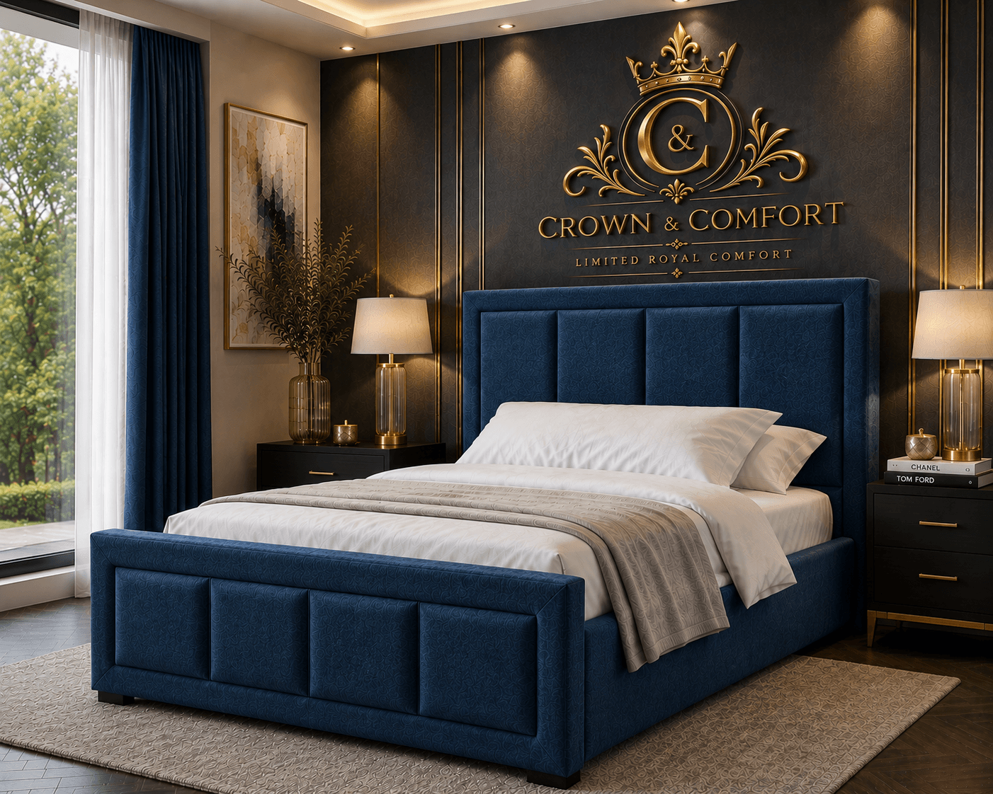 The Crownessa Royal Throne Bed