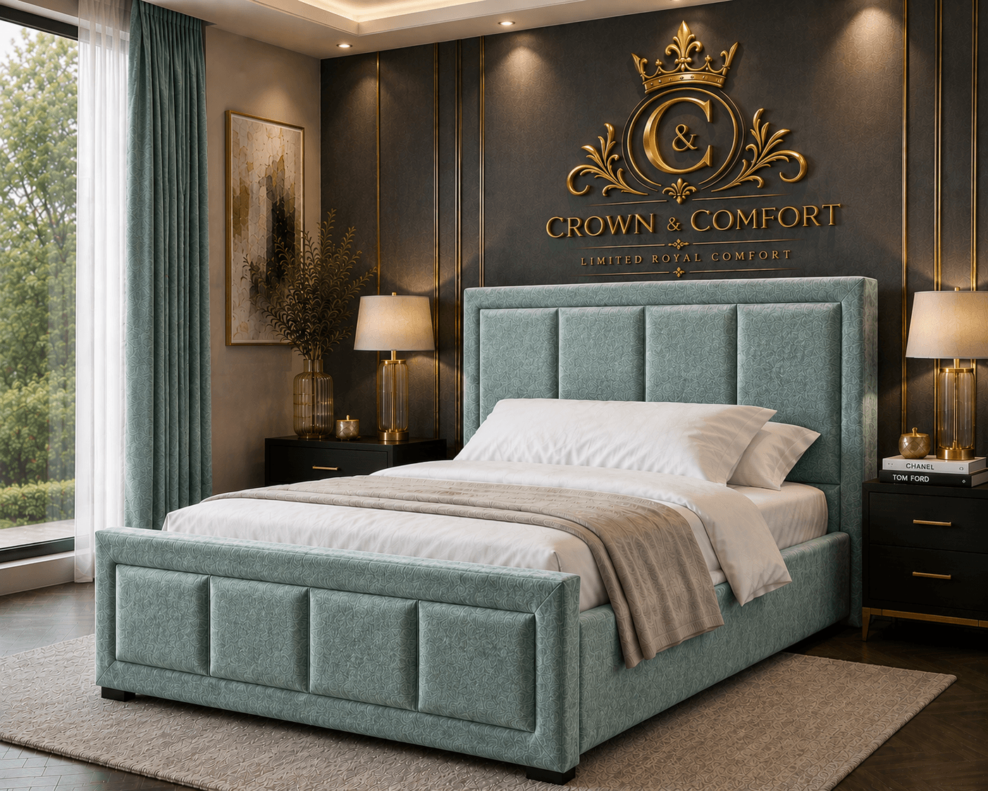 The Crownessa Royal Throne Bed