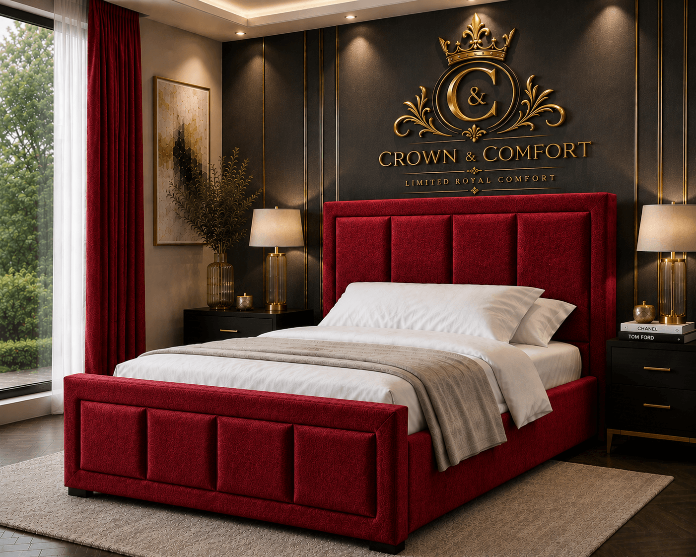 The Crownessa Royal Throne Bed