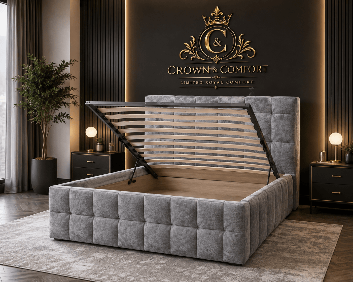 The Crownova Imperial Ottoman Bed