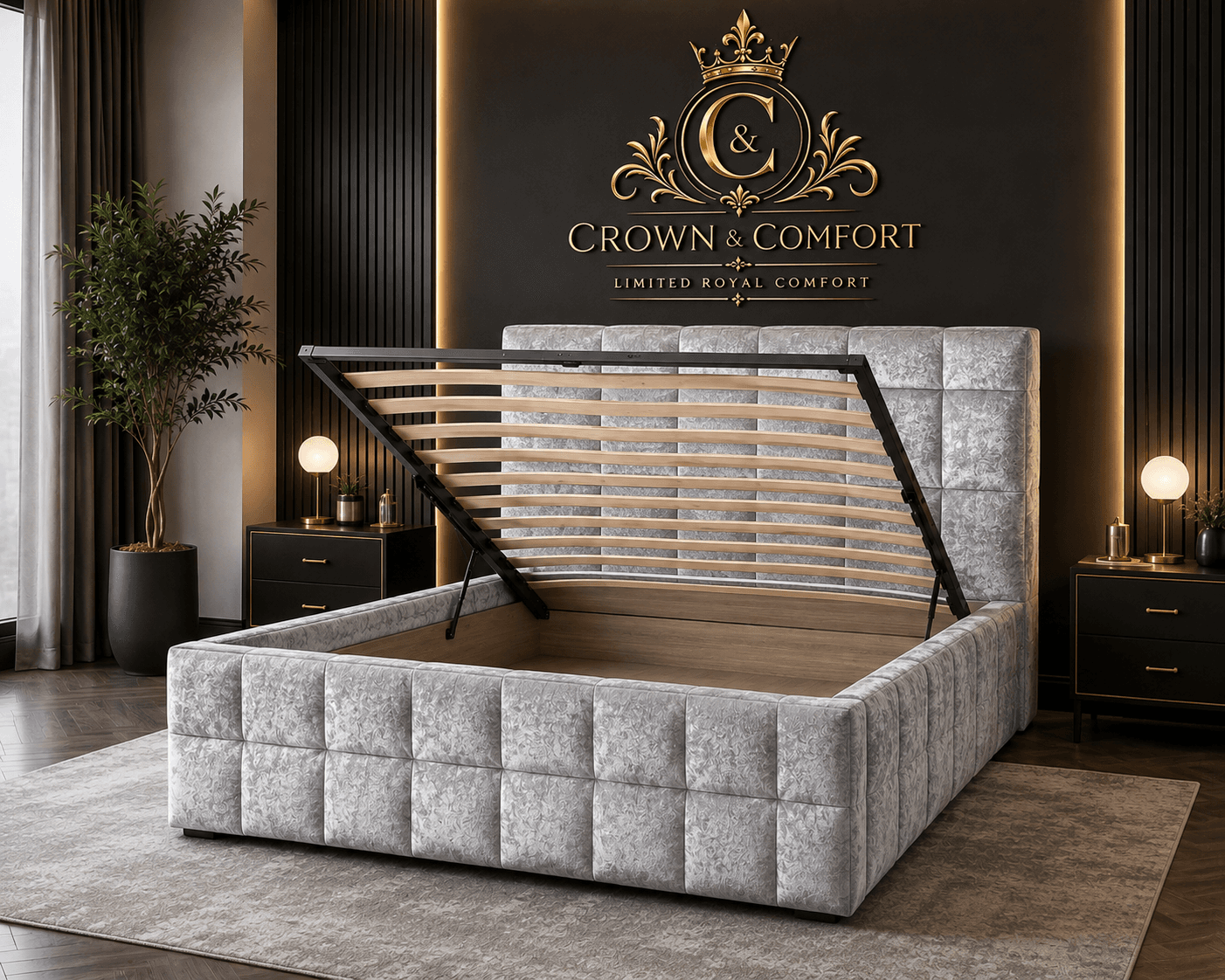 The Crownova Imperial Ottoman Bed