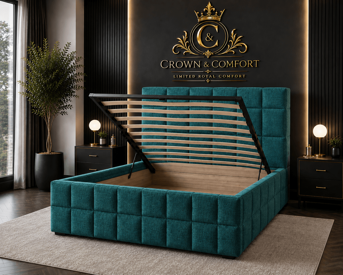 The Crownova Imperial Ottoman Bed