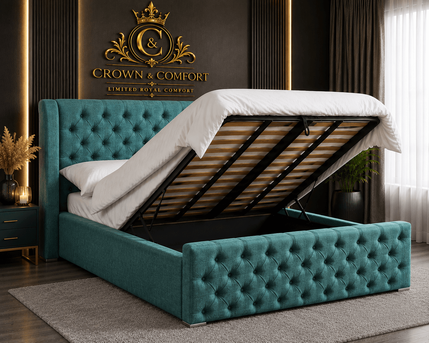 The Crownova Regent Ottoman Bed