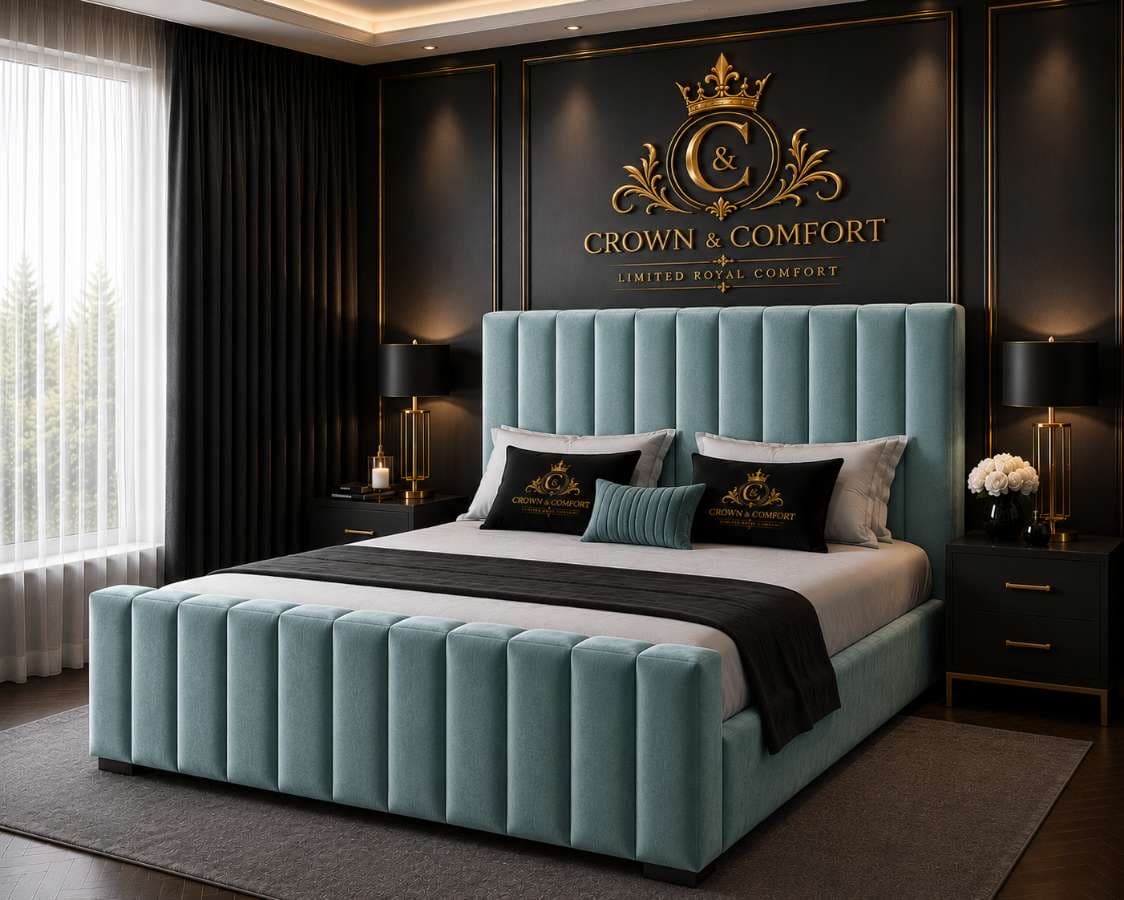 Akmal Luxe Upholstered Bed