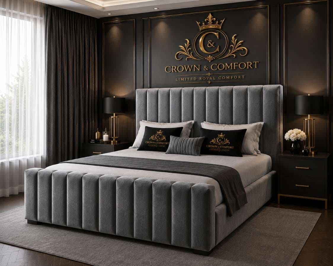 Akmal Luxe Upholstered Bed