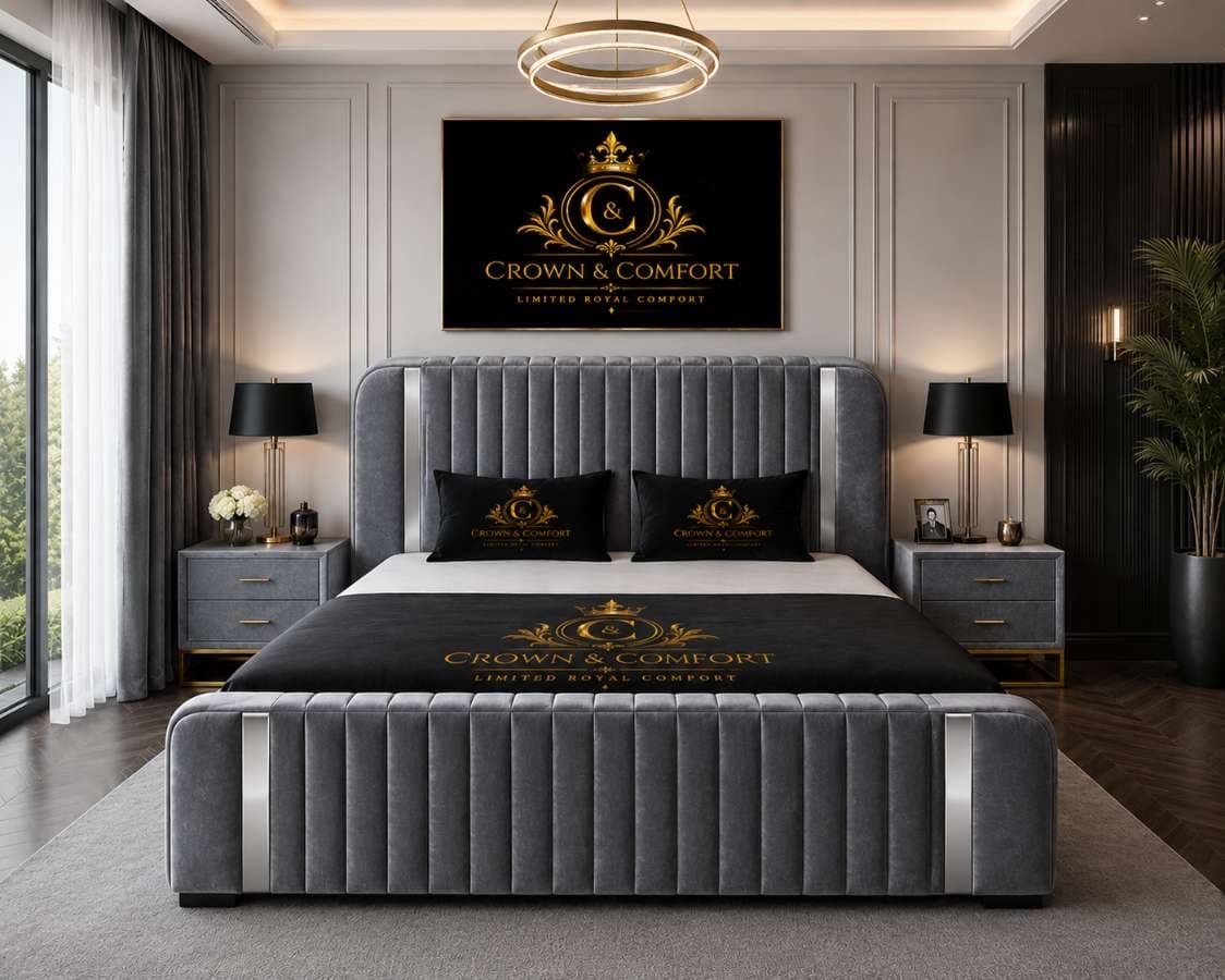 Akmal Windsor Vertical Panel Bed