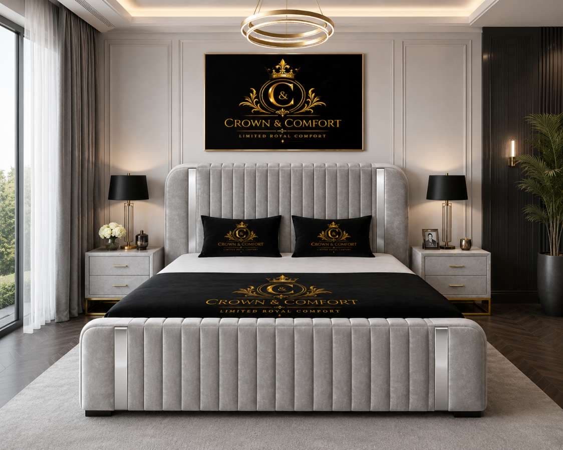 Akmal Windsor Vertical Panel Bed